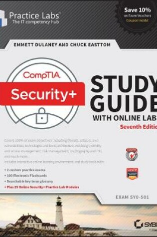 Cover of CompTIA Security+ Study Guide with Online Labs