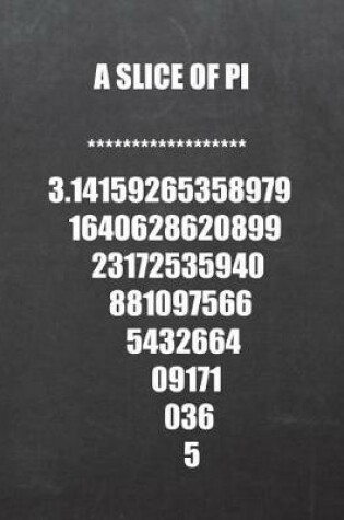 Cover of A Slice of Pi