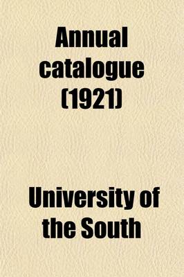 Book cover for Annual Catalogue