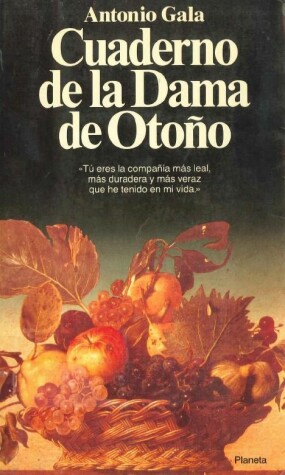 Book cover for Cuaderno de La Dama de Otono