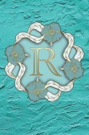 Cover of R Monogram Notebook