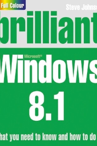 Cover of Brilliant Windows 8.1