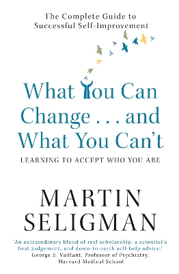 Book cover for What You Can Change. . . and What You Can't