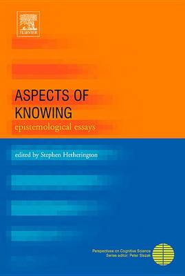 Book cover for Aspects of Knowing