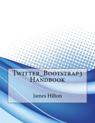 Book cover for Twitter_bootstrap3 Handbook