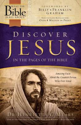 Book cover for Discover Jesus in the Pages of the Bible
