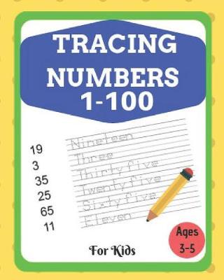 Book cover for Tracing Numbers 1-100 For Kids