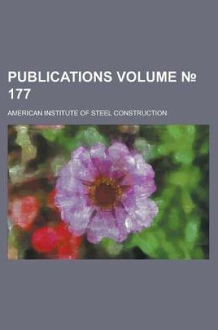 Cover of Publications Volume 177