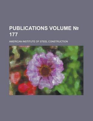 Book cover for Publications Volume 177