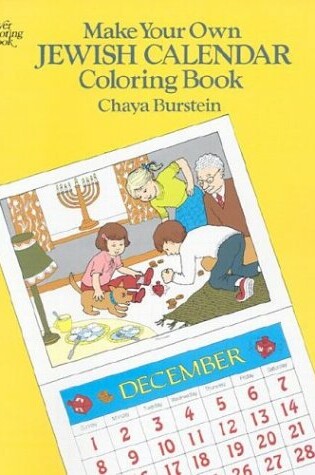 Cover of Make Your Own Jewish Calendar Colouring Book