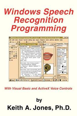 Cover of Windows Speech Recognition Programming
