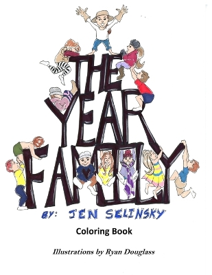 Book cover for The Year Family Coloring Book