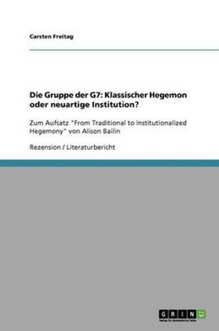 Cover of Die Gruppe der G7