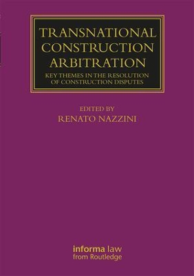 Book cover for Transnational Construction Arbitration