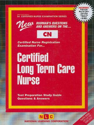 Book cover for Certified Long Term Care Nurse