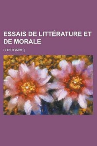 Cover of Essais de Litterature Et de Morale