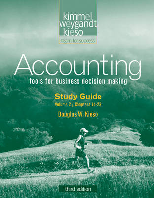 Book cover for Study Guide Volume II to Accompany Accounting, 3r.Ed