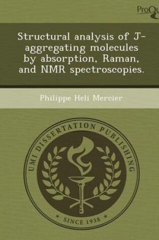 Cover of Structural Analysis of J-Aggregating Molecules by Absorption