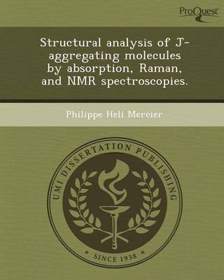 Cover of Structural Analysis of J-Aggregating Molecules by Absorption