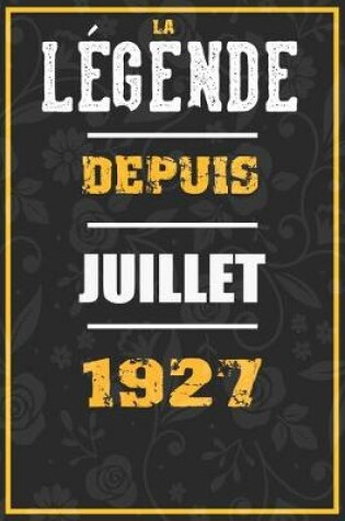 Cover of La Legende Depuis JUILLET 1927