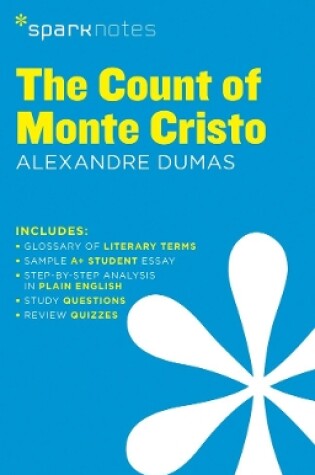 Cover of The Count of Monte Cristo SparkNotes Literature Guide