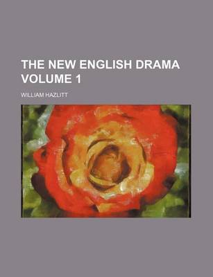 Book cover for The New English Drama Volume 1