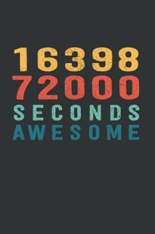 Cover of 1 639 872 000 Seconds Awesome