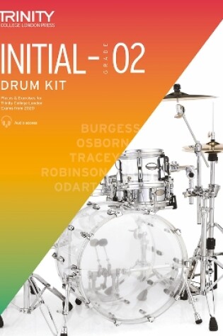 Cover of Trinity College Drum Kit Initial-Grade 2