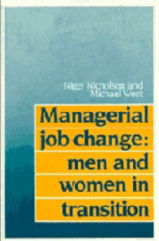 Cover of Managerial Job Change