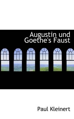 Book cover for Augustin Und Goethe's Faust