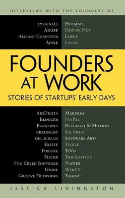 Book cover for Founders at Work: Stories of Startups' Early Days