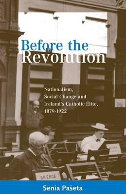 Book cover for Before the Revolution