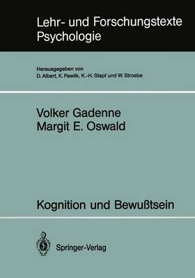 Cover of Kognition und Bewußtsein