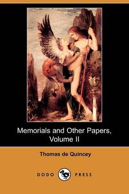 Book cover for Memorials and Other Papers, Volume II (Dodo Press)