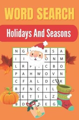 Cover of Word Search Holidays And Seasons