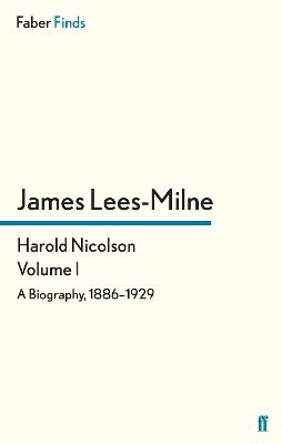 Book cover for Harold Nicolson: Volume I
