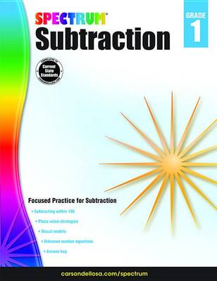 Book cover for Subtraction, Grade 1