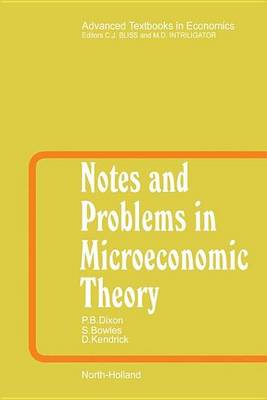 Book cover for Notes and Problems in Microeconomic Theory
