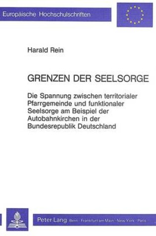 Cover of Grenzen Der Seelsorge