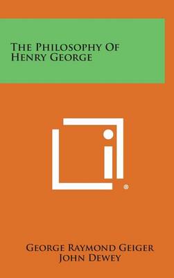 Book cover for The Philosophy of Henry George