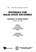 Book cover for Materials for Solid State Batteries