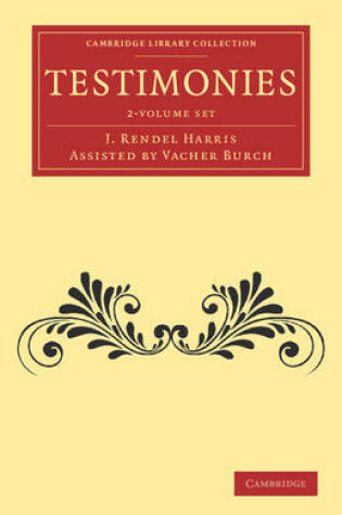 Cover of Testimonies 2 Volume Set