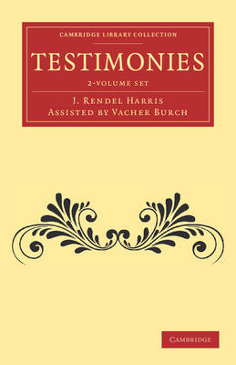 Book cover for Testimonies 2 Volume Set
