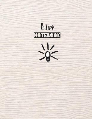 Book cover for List Notebook