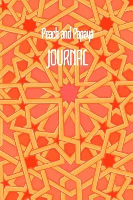 Book cover for Peach and Papaya JOURNAL