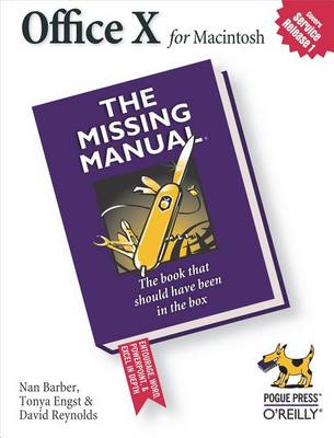 Book cover for Office X for Macintosh: The Missing Manual