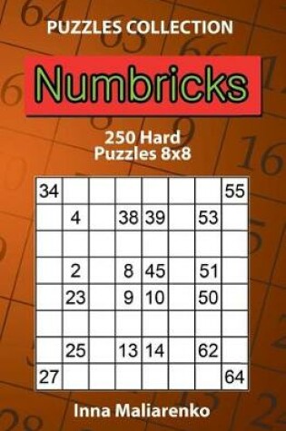 Cover of Numbricks - 250 Hard Puzzles 8x8