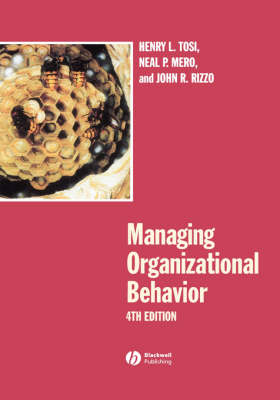 Book cover for Managing Organizational Behaviour