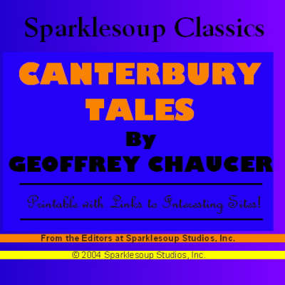 Book cover for Canterbury Tales (Sparklesoup Classics)