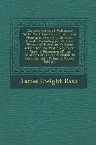 Cover of Characteristics of Volcanoes